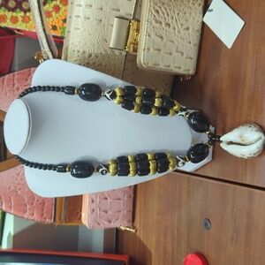 African seashell necklace